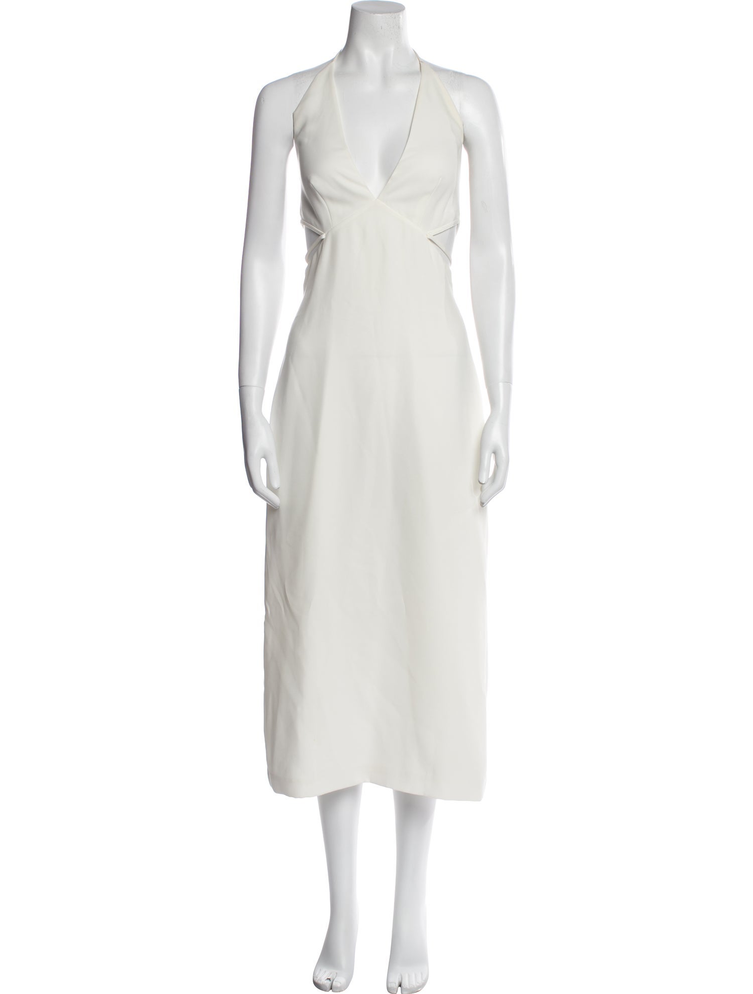 Halston Halterneck Long Dress