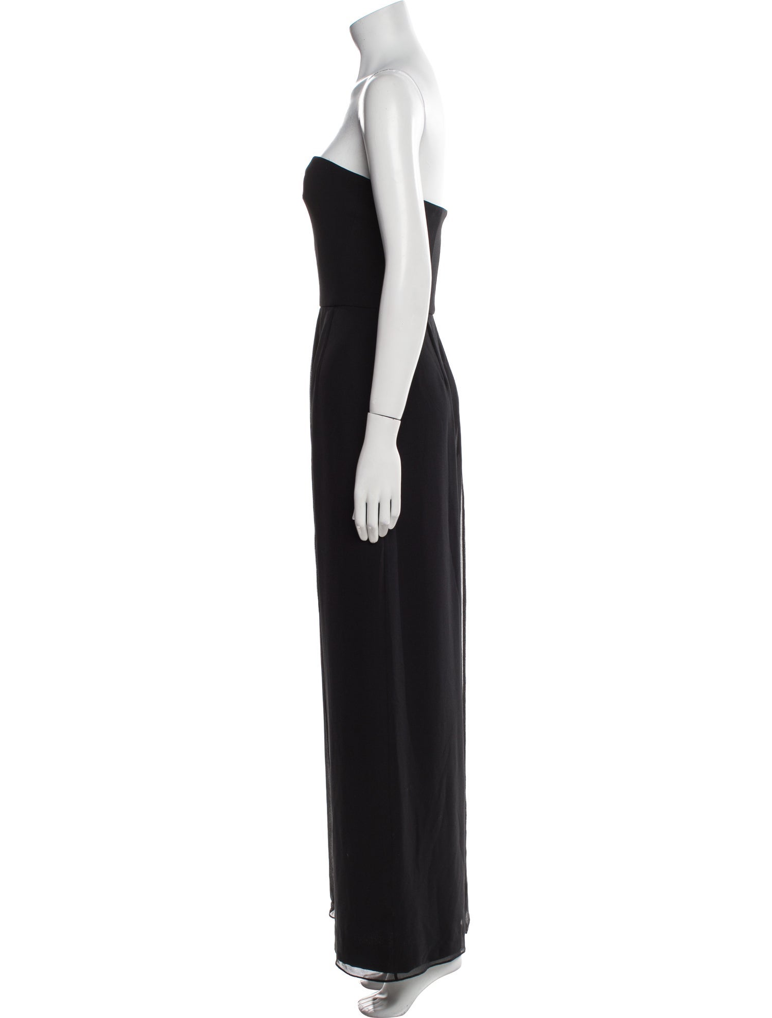 Halston Heritage Strapless Jumpsuit