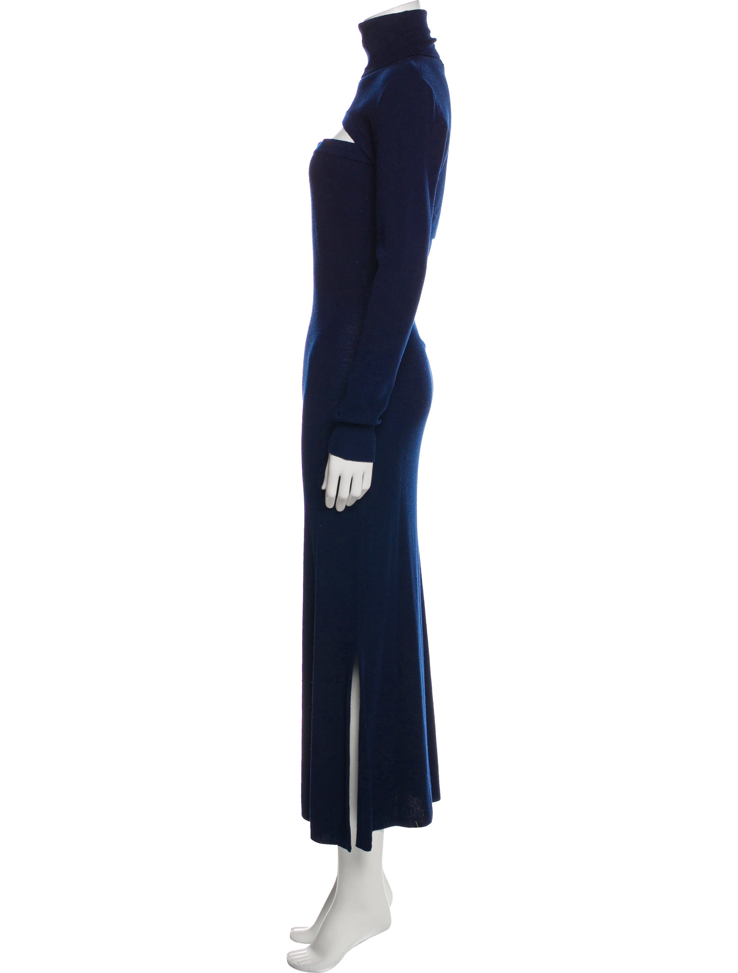 Halston Merino Wool Dress Set