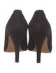 Halston Suede Colorblock Pattern Pumps
