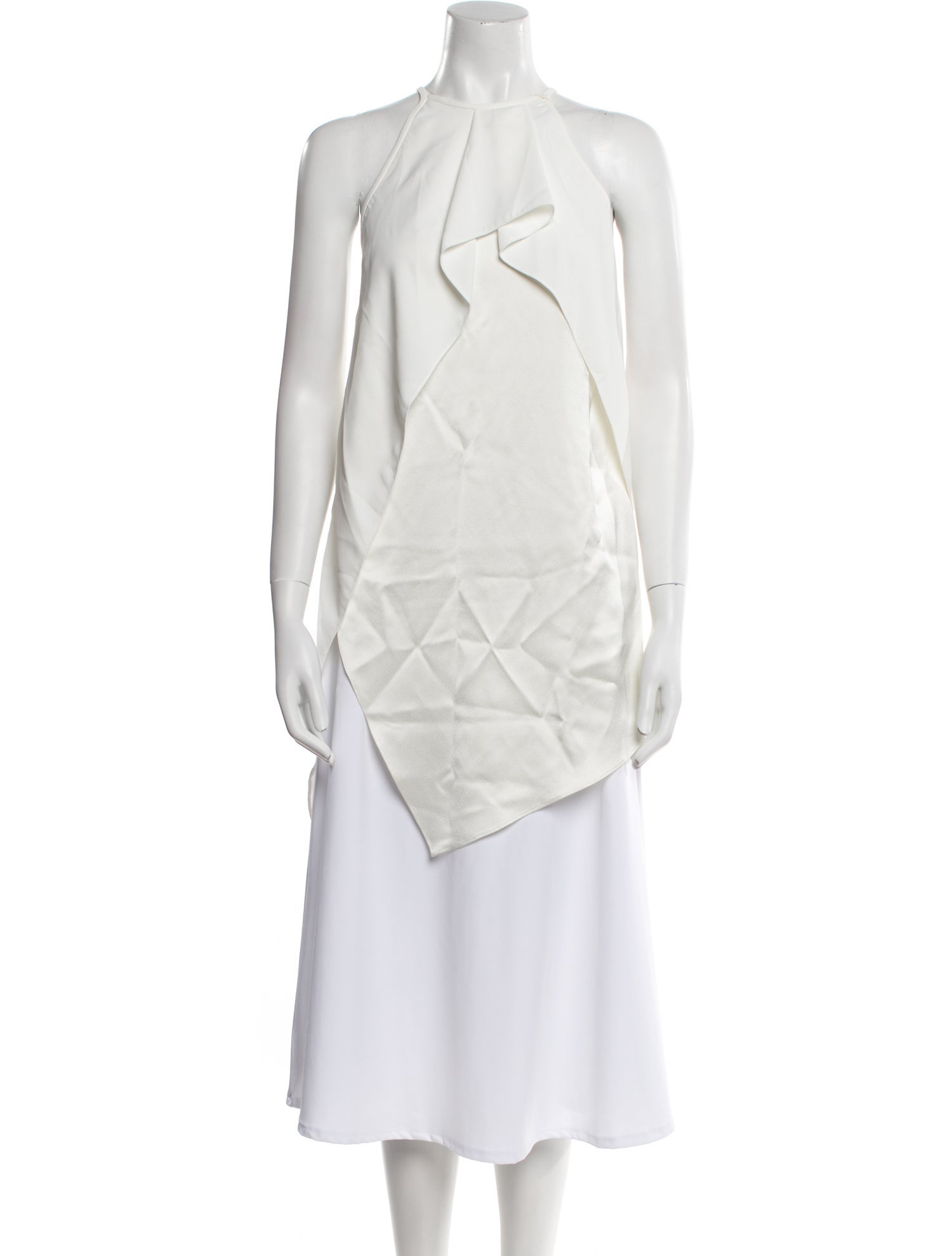 Halston Halterneck Sleeveless Tunic w/ Tags