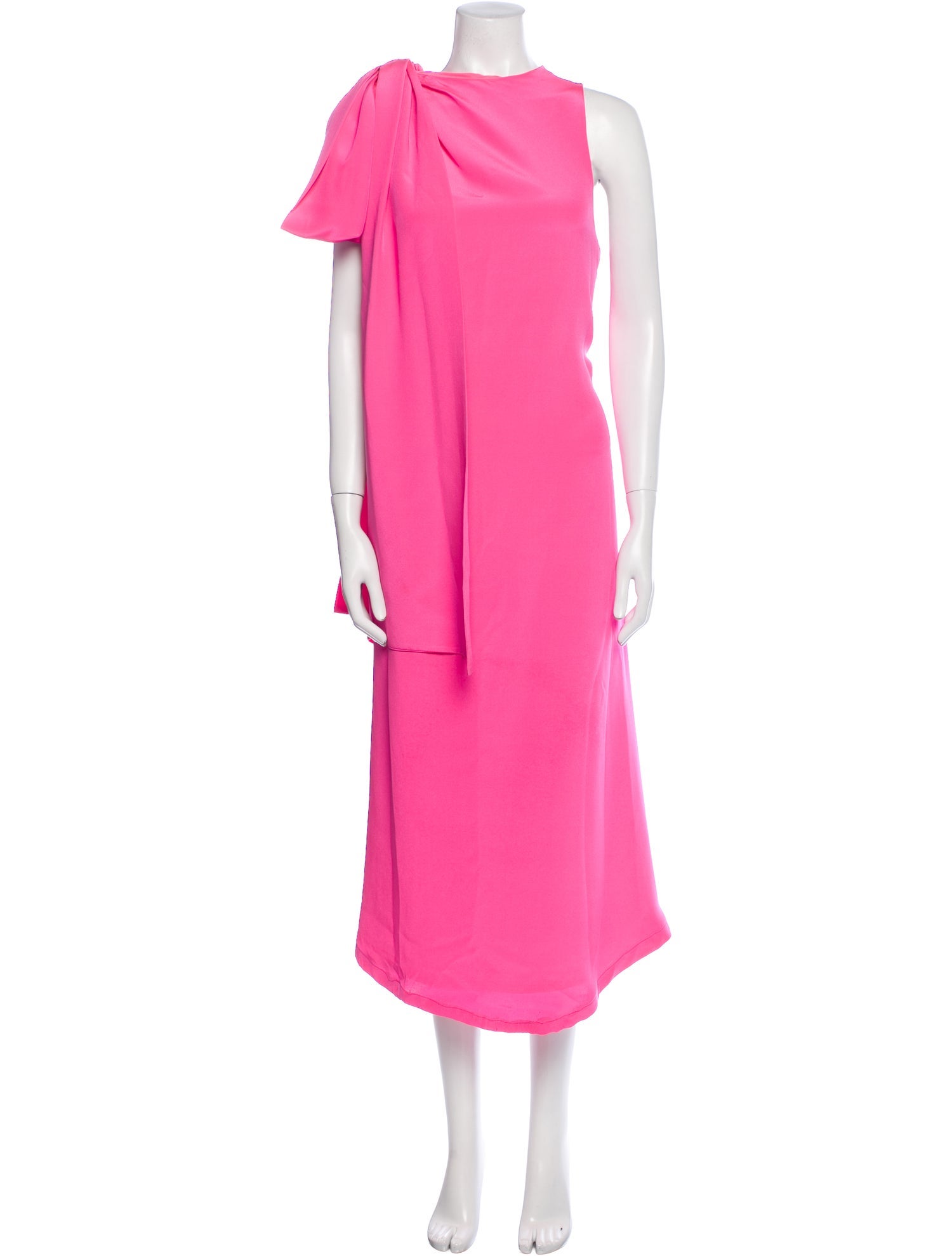 Halston Silk Long Dress