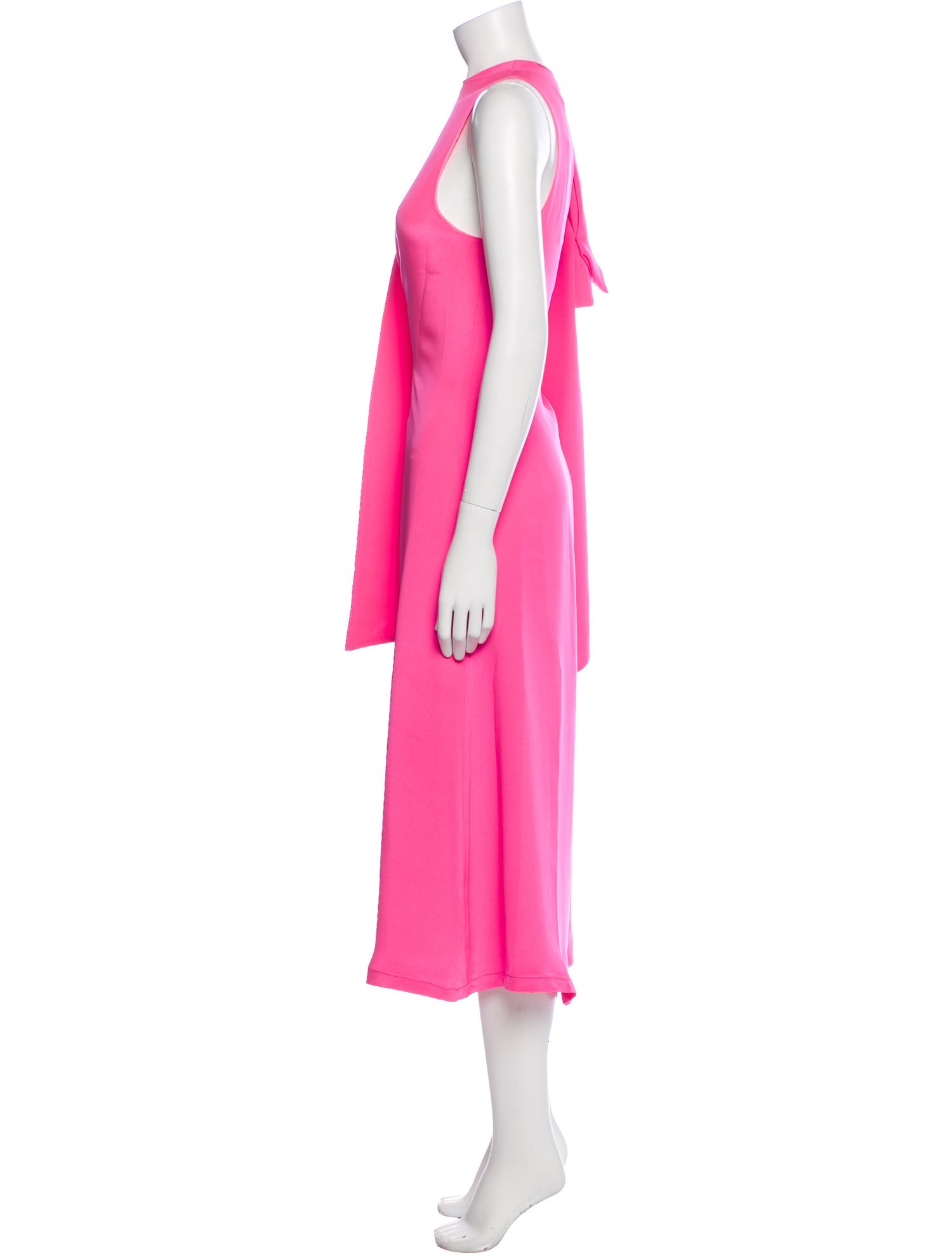 Halston Silk Long Dress