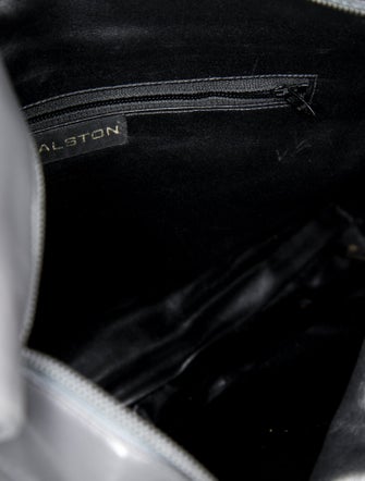 Halston Leather Clutch