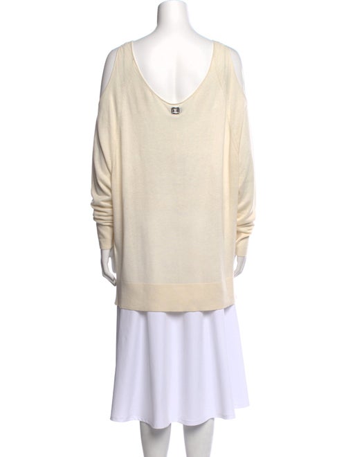 Halston Silk Scoop Neck Tunic