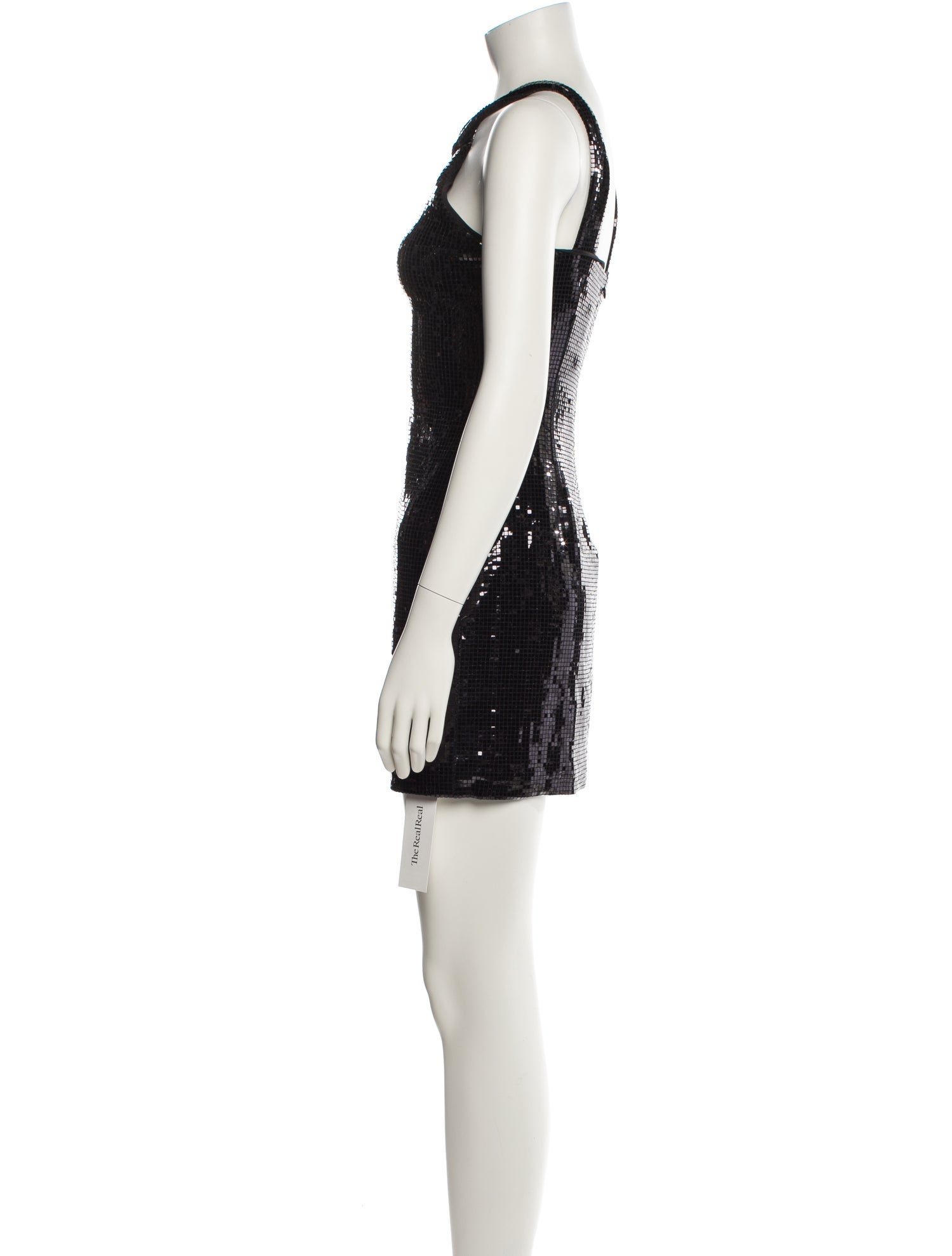 Halston Nylon Mini Dress w/ Tags
