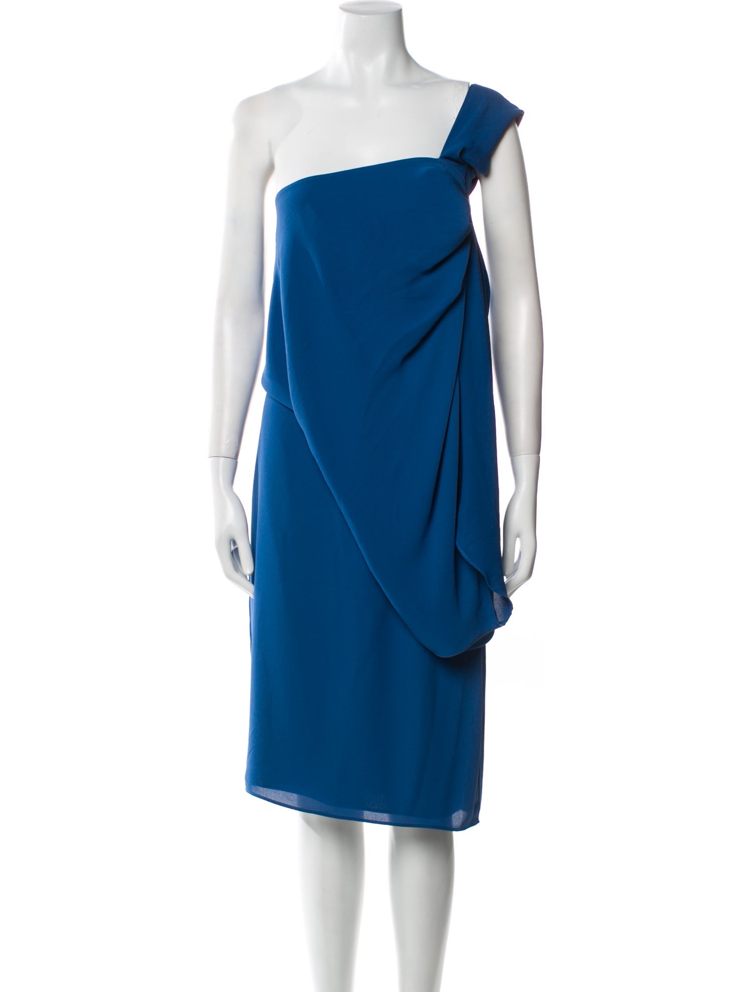 halston blue dress Speranza Gown In Satin