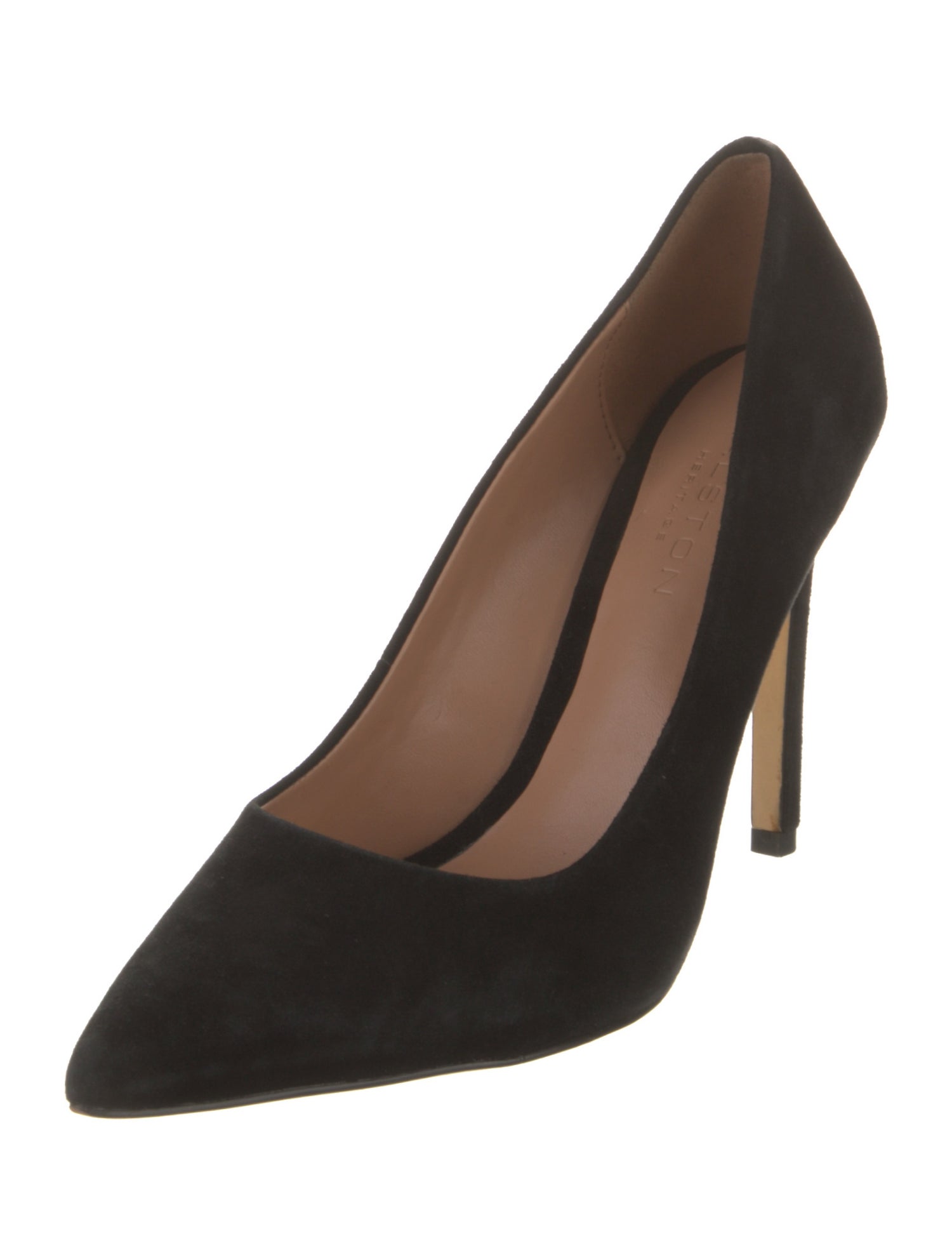 Halston Suede Pumps