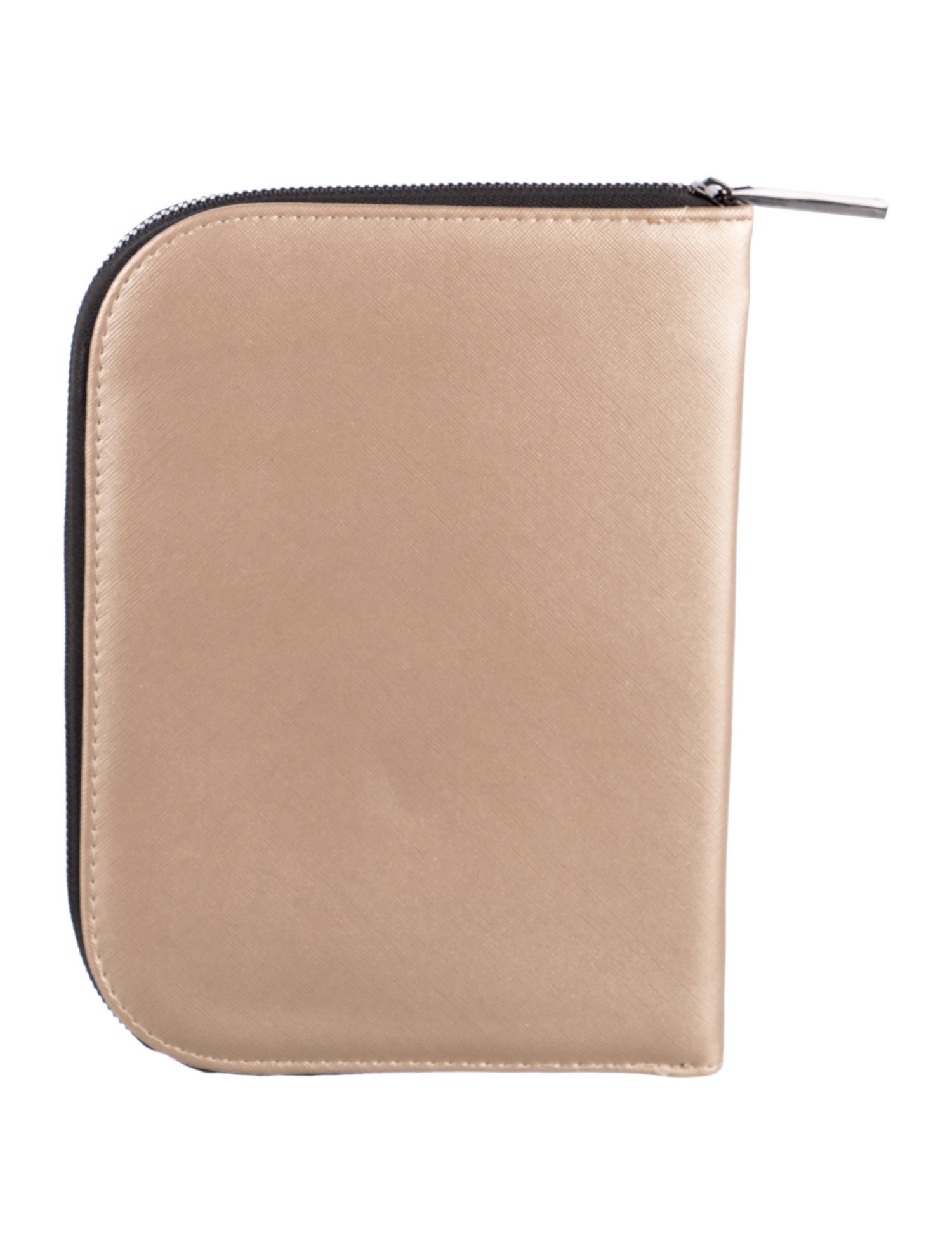 Halston Saffiano Leather travel Jewelry Case.