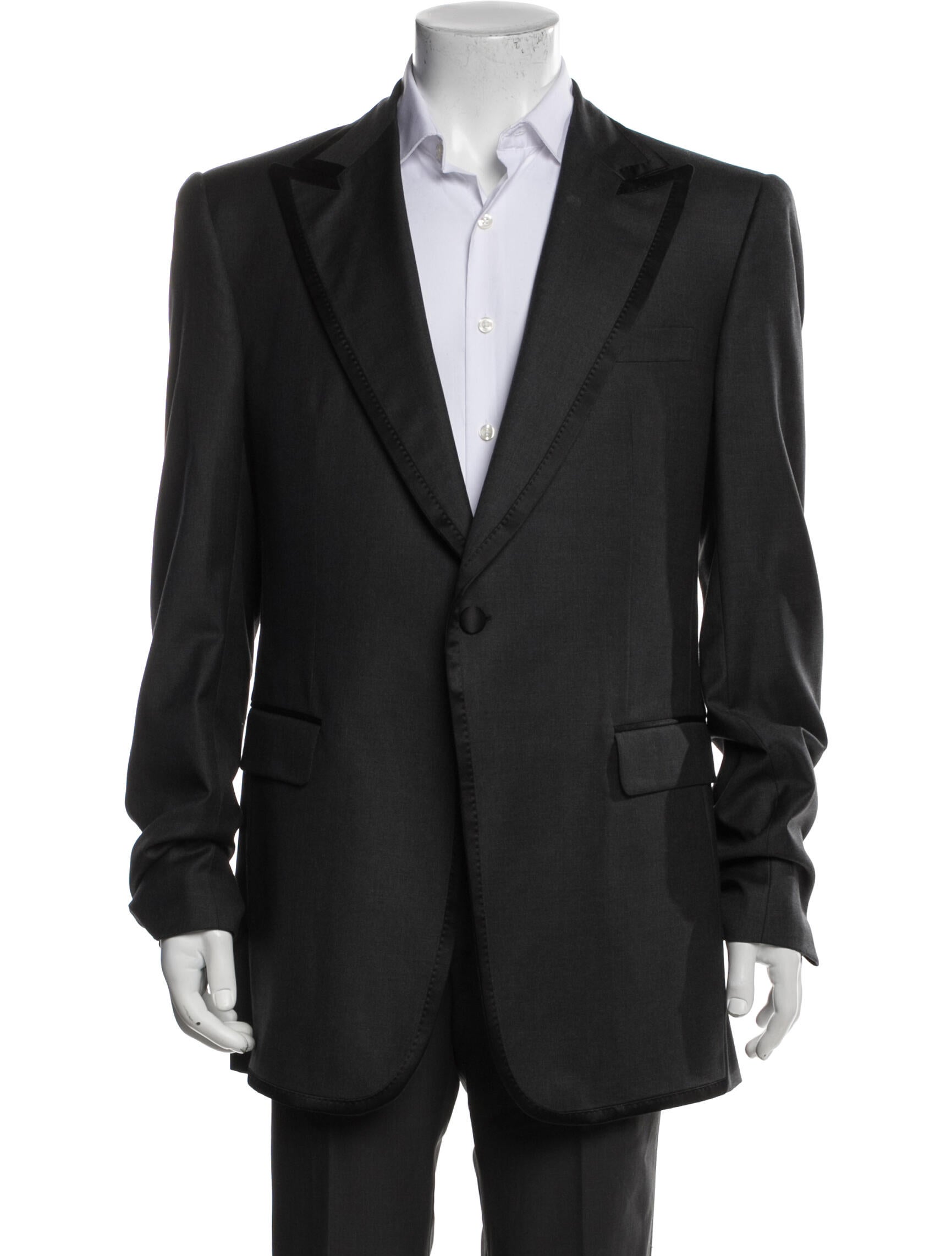 Halston Wool Two-Piece Blazer