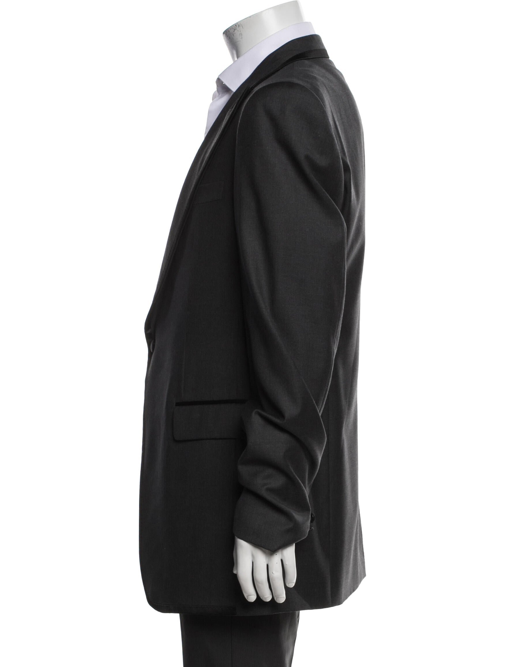 Halston Wool Two-Piece Blazer