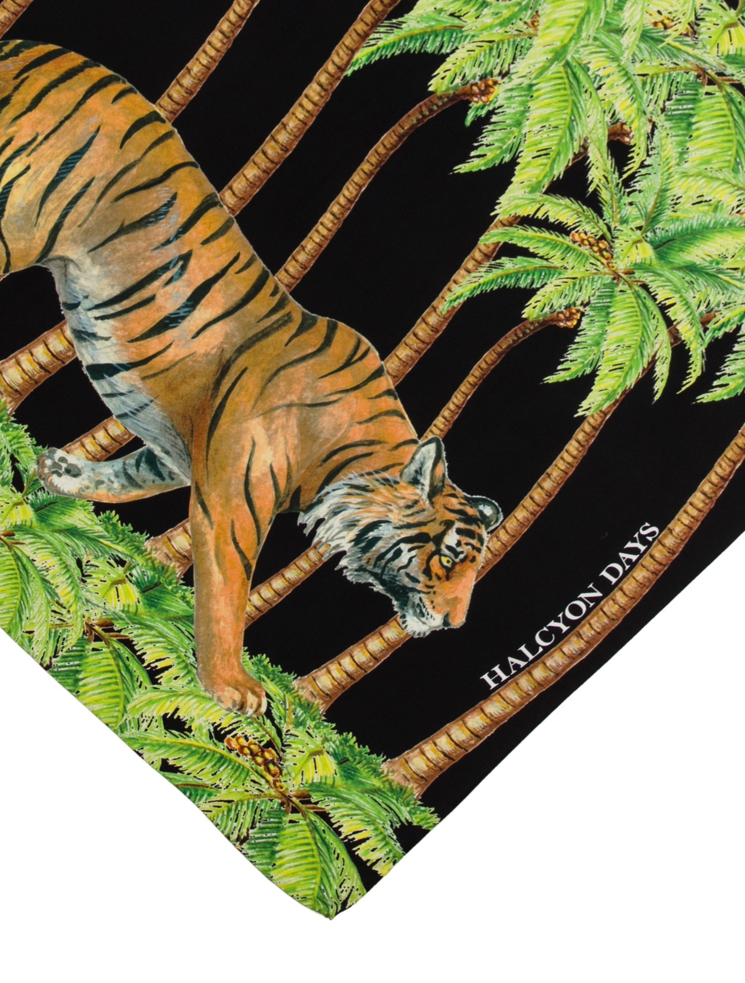 Halcyon Days Silk Printed Shawl