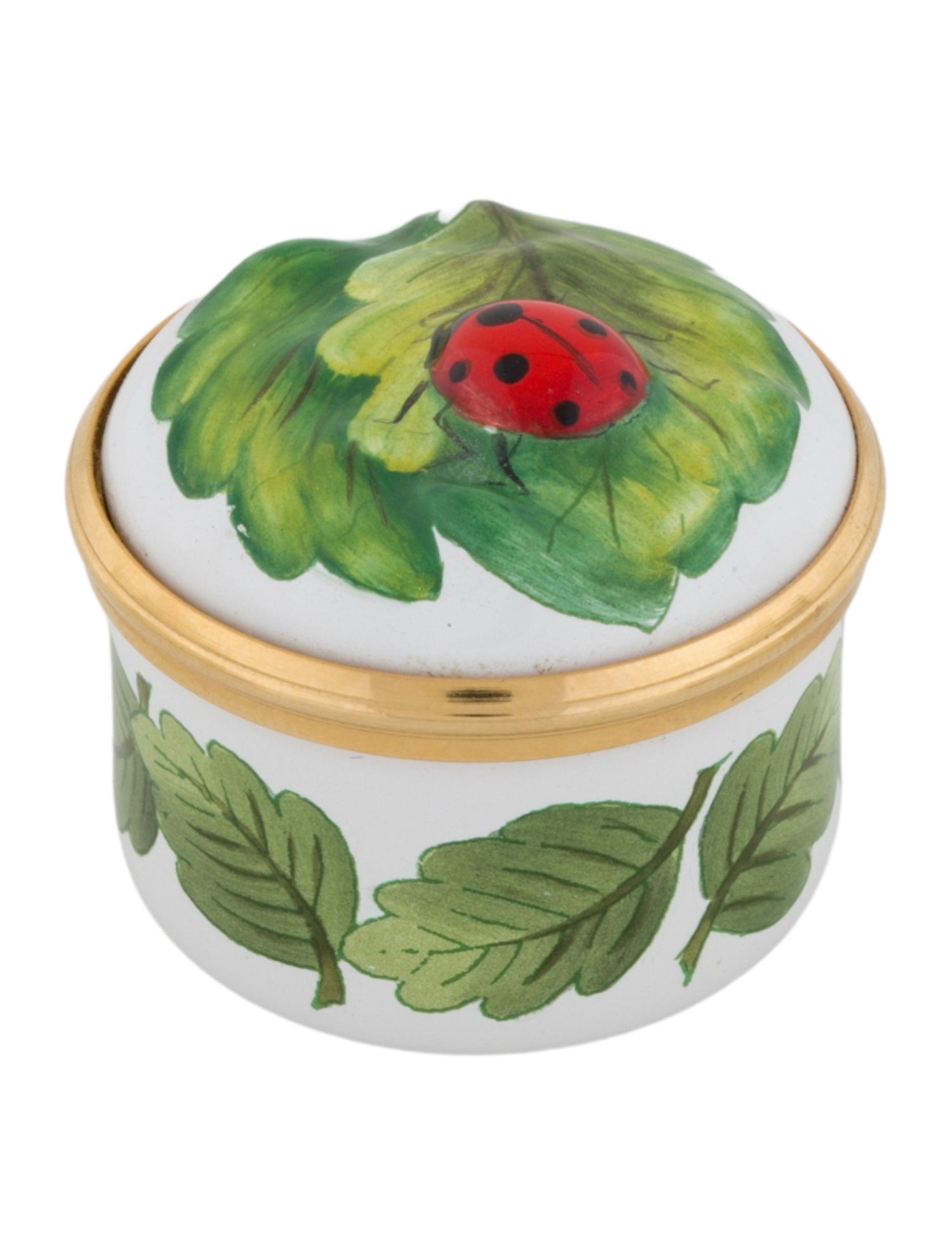 Halcyon Days Enamel Trinket Box