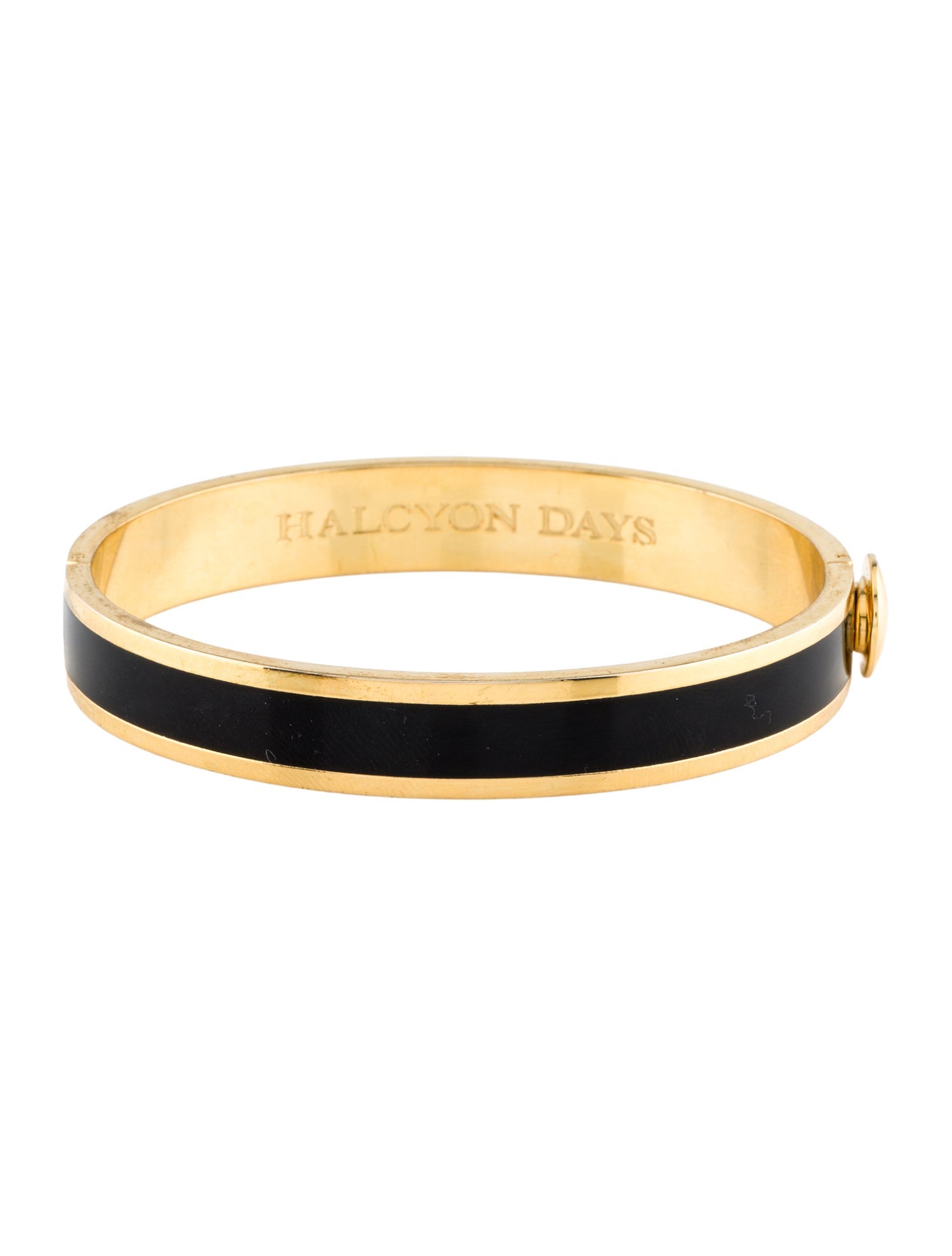 Halcyon Days Enamel Bangle Bracelet