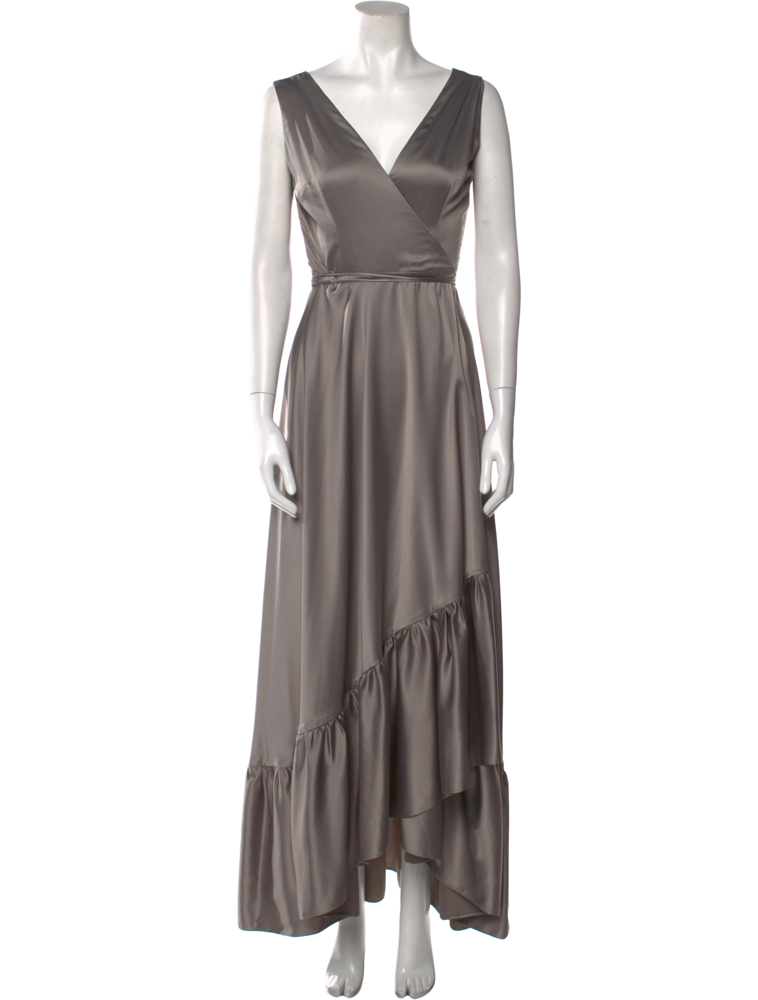 Halfpenny London V-Neck Long Dress