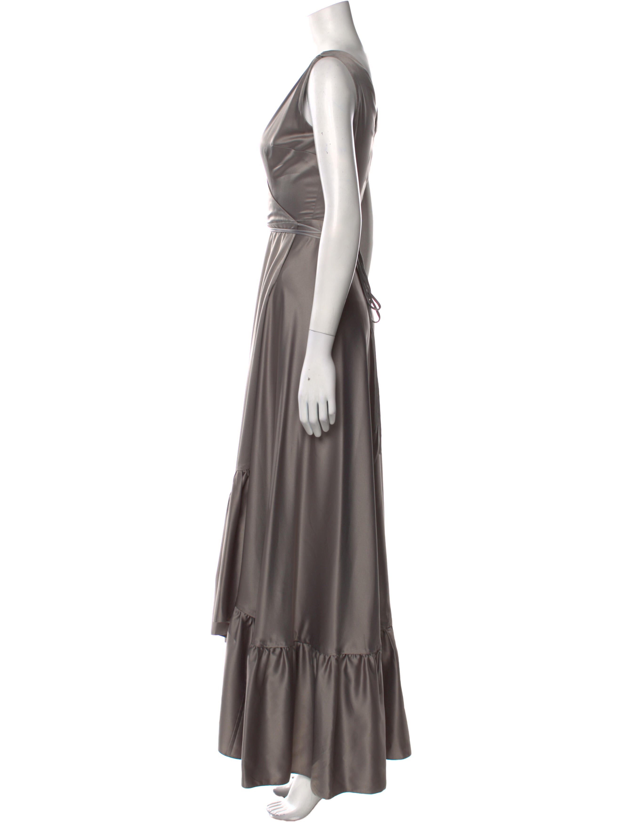 Halfpenny London V-Neck Long Dress