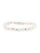 Hatton Labs Pearl & Crystal Rainbow Gradient Bead Bracelet