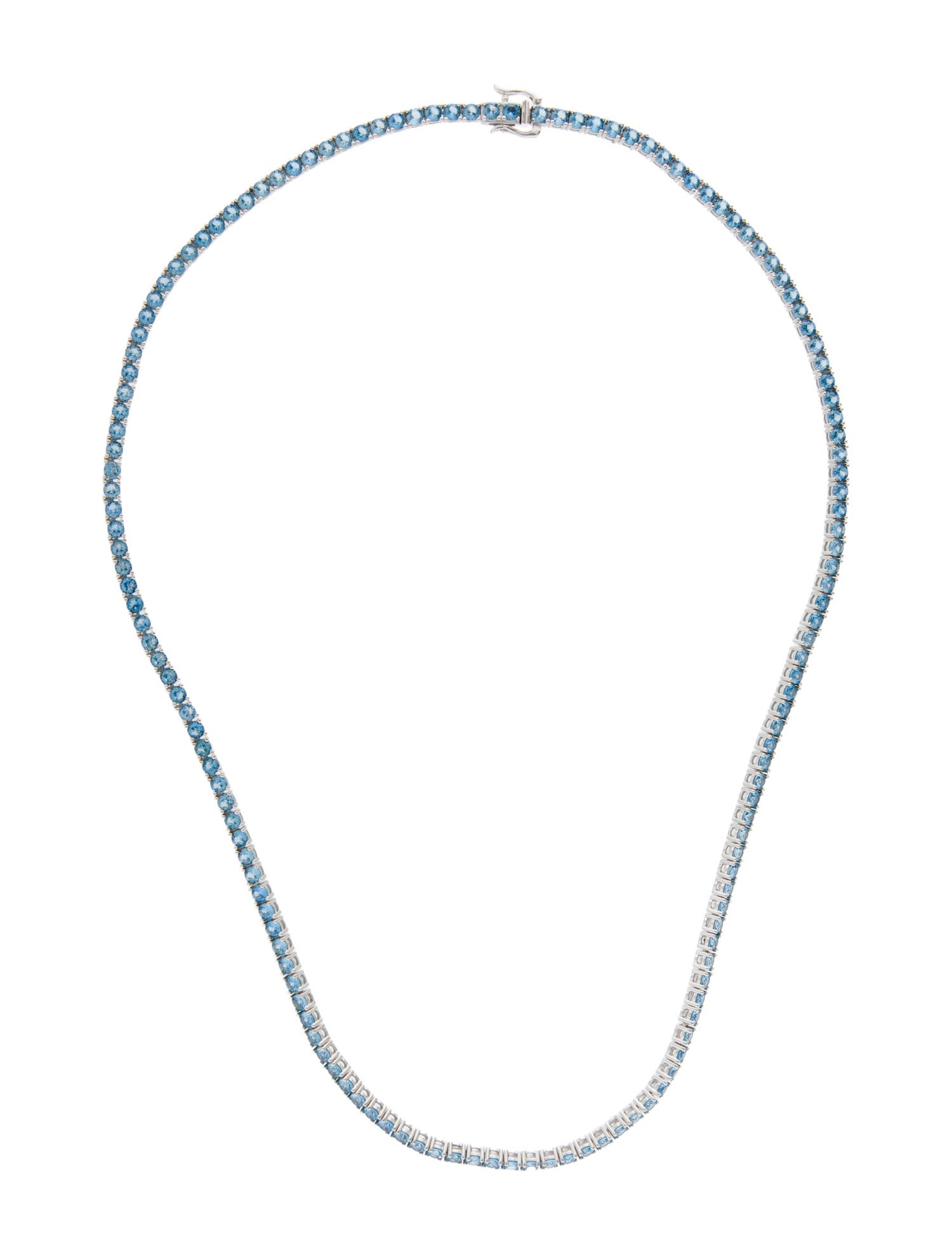 Hatton Labs Synthetic Spinel Tennis Necklace