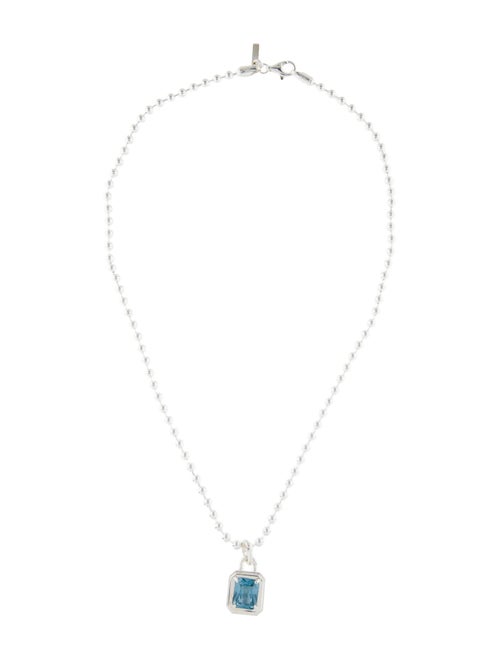Hatton Labs Synthetic Spinel Solitaire Pendant Necklace