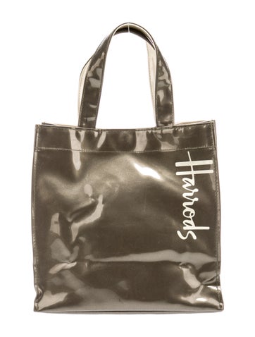 Harrods of London Handle Bags Logo Shopper Bag