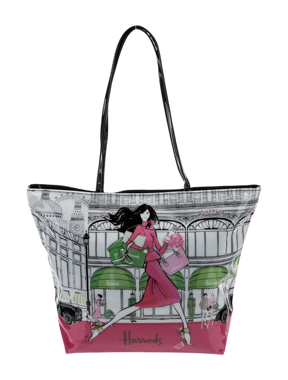 Harrods of London PVC Tote White Totes, Handbags HARDL20450 The