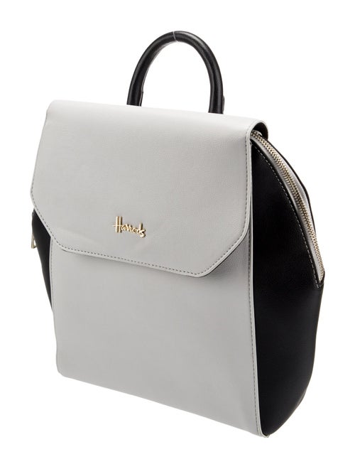 Harrods of London Leather Backpack