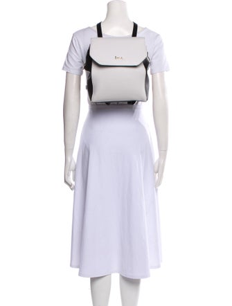 Harrods of London Leather Backpack