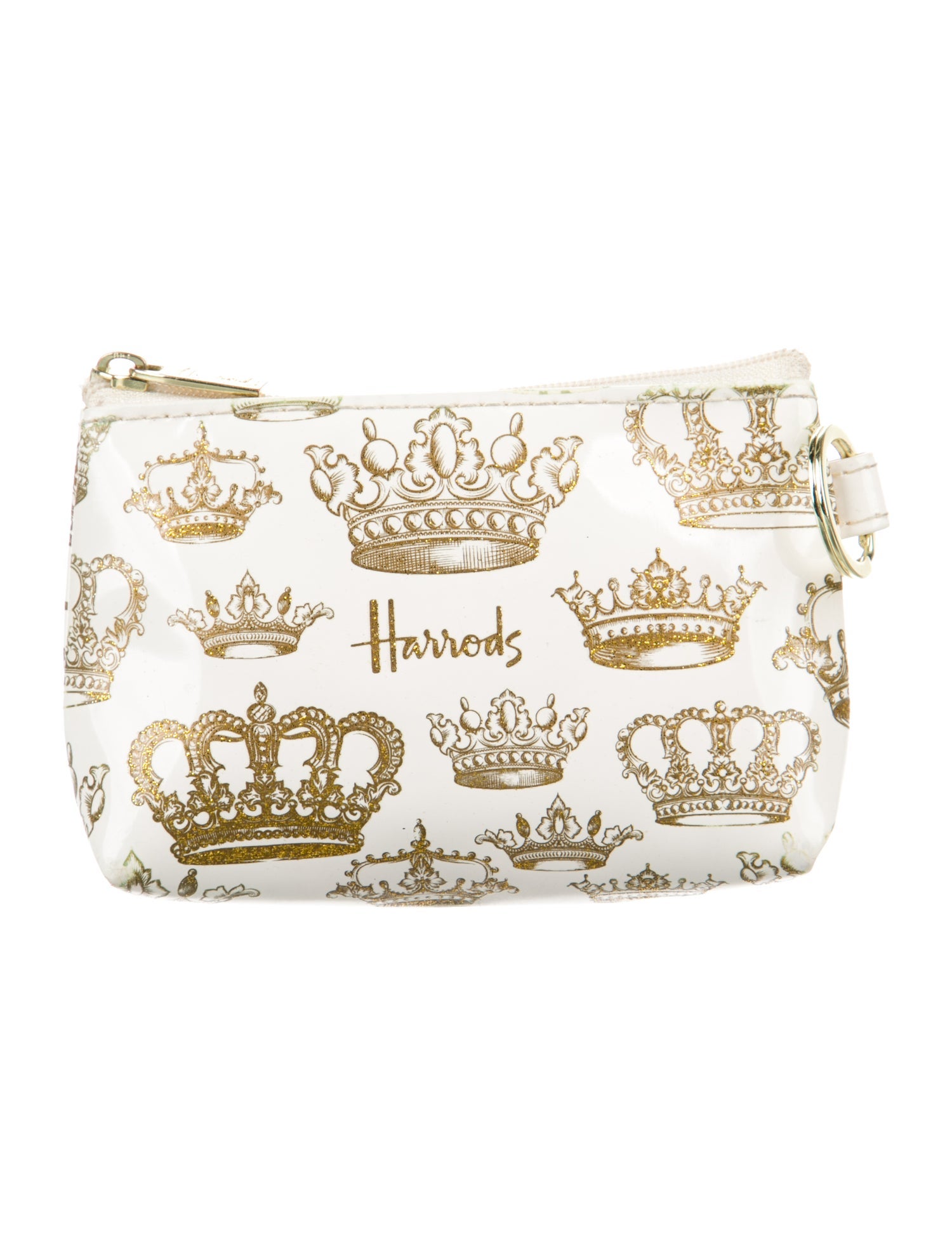 Harrods of London Vegan Leather Printed Wallet