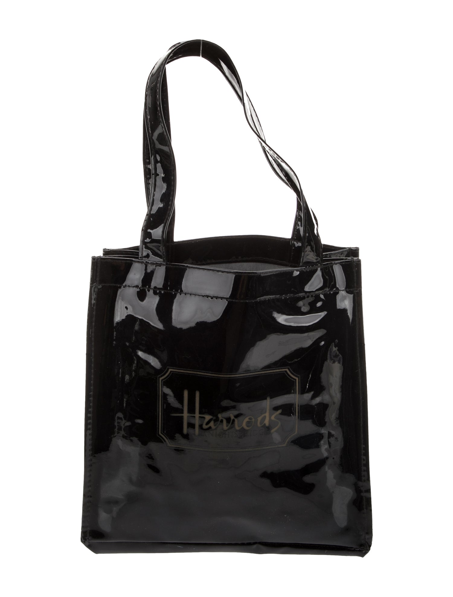 Harrods of London PVC Top Handle Bag