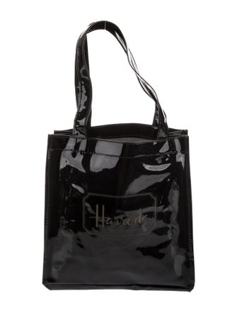 Harrods of London PVC Top Handle Bag