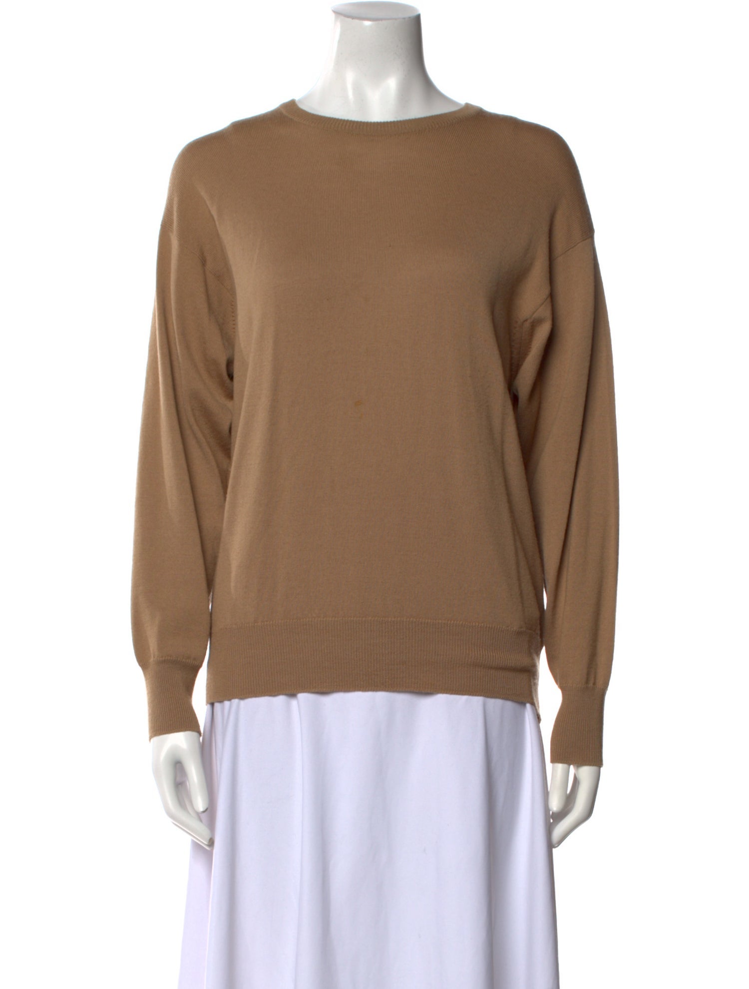 Harrods of London Wool Bateau Neckline Sweater
