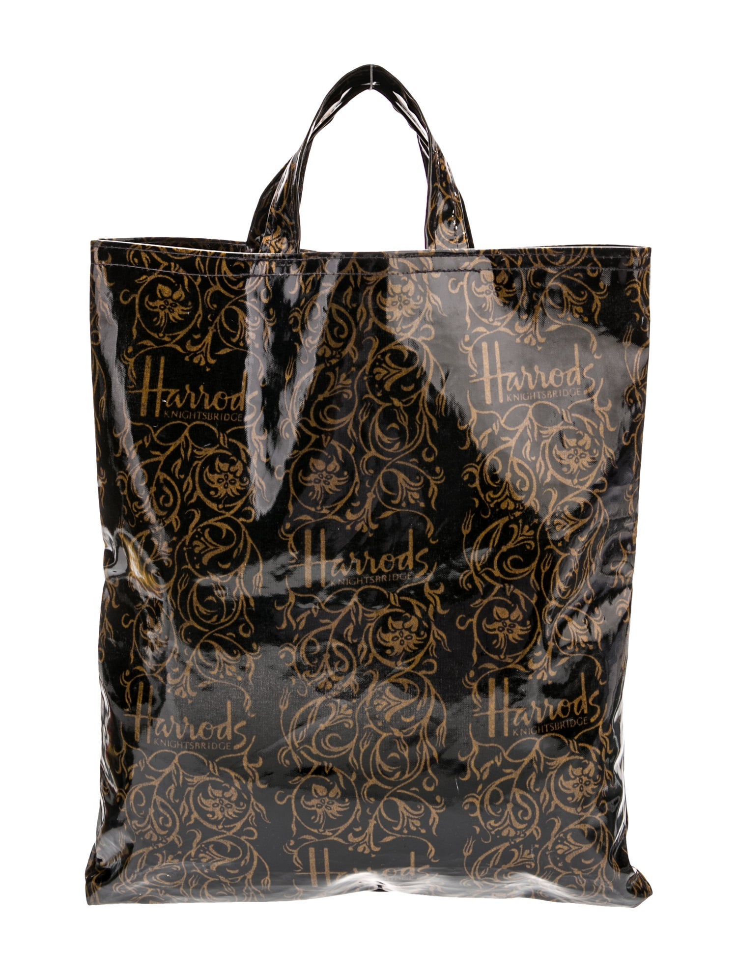 Harrods of London PVC Top Handle Bag