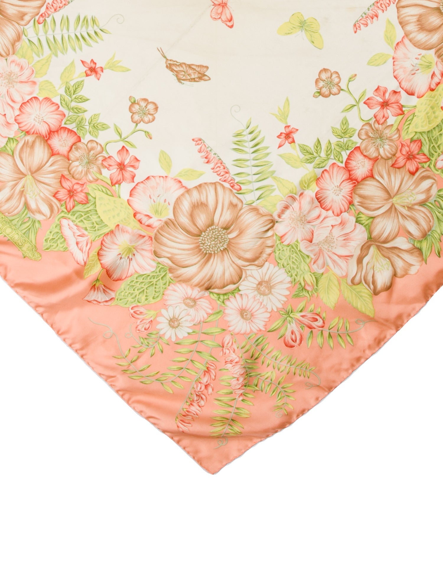 Harrods of London Silk Scarf