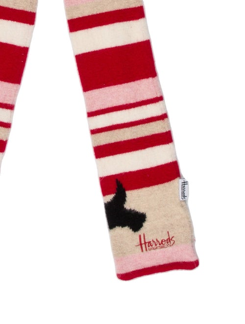 Harrods of London Striped Scarf