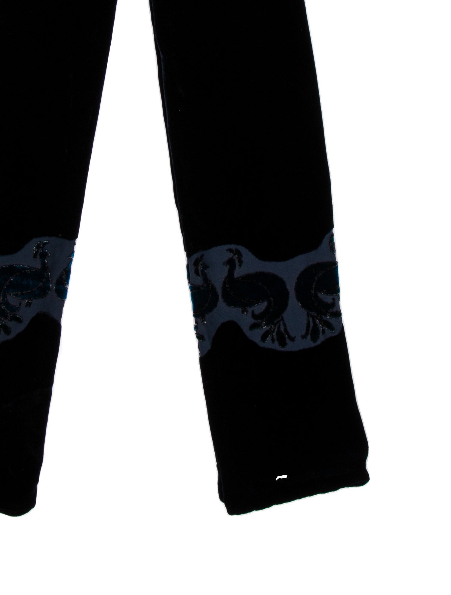 Harrods of London Velvet Printed Scarf