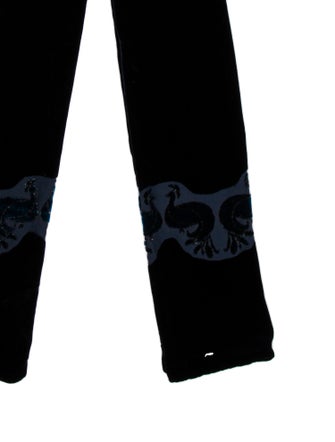 Harrods of London Velvet Printed Scarf