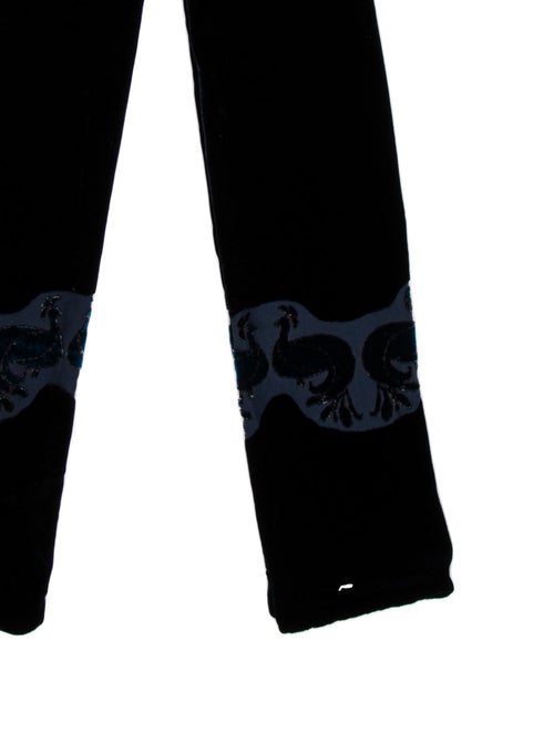 Harrods of London Velvet Printed Scarf