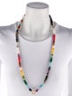 Harwell Godfrey 18K Pearl, Coral & Multistone Rainbow Foundation Bead Necklace