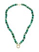 Harwell Godfrey 18k Malachite, Chrysocolla & Aventurine Foundation necklace