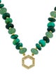 Harwell Godfrey 18k Malachite, Chrysocolla & Aventurine Foundation necklace