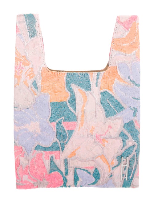 Hayward Psychedelic Jacquard Mini Shopper Tote Pin