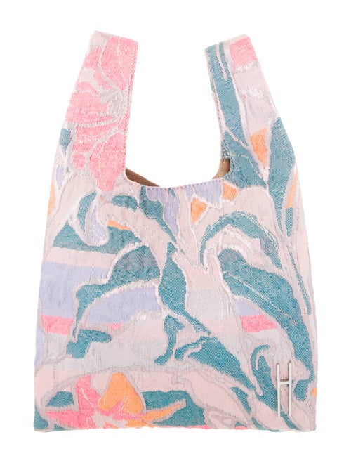 Hayward Psychedelic Jacquard Mini Shopper Pink