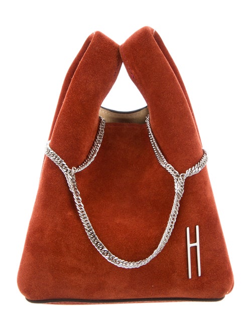 Hayward Suede Mini Shopper Orange