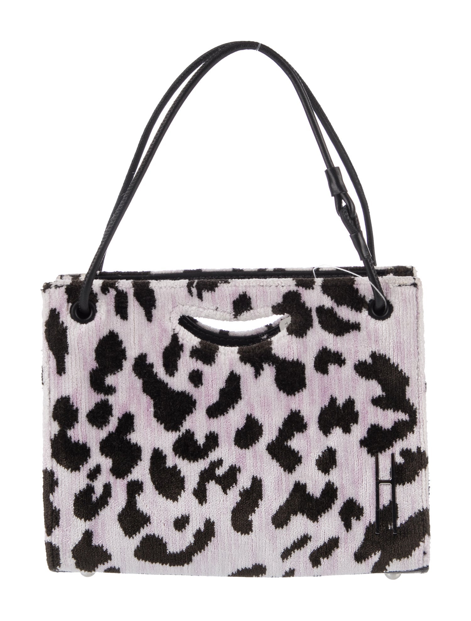 Hayward Velvet Pattern Handle Bag