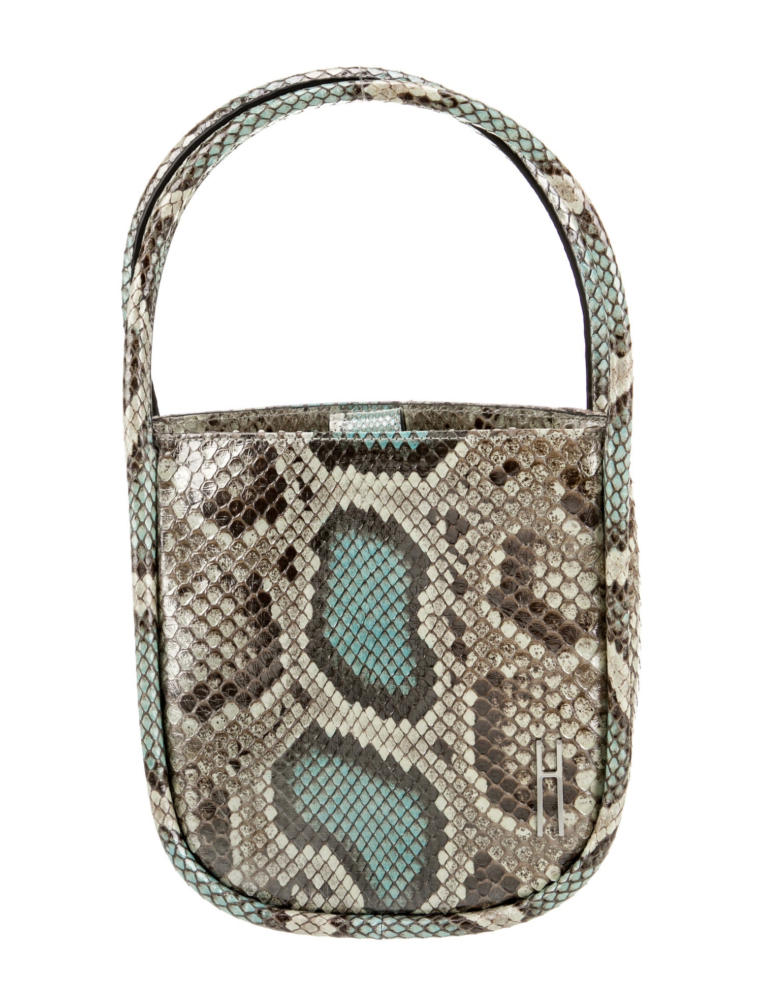 Hayward Python Top Handle Bag