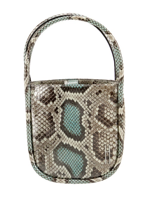 Hayward Python Top Handle Bag
