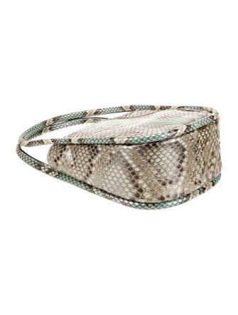 Hayward Python Top Handle Bag