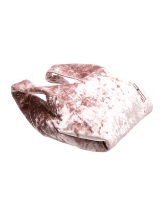 Hayward Velvet Top Handle Bag
