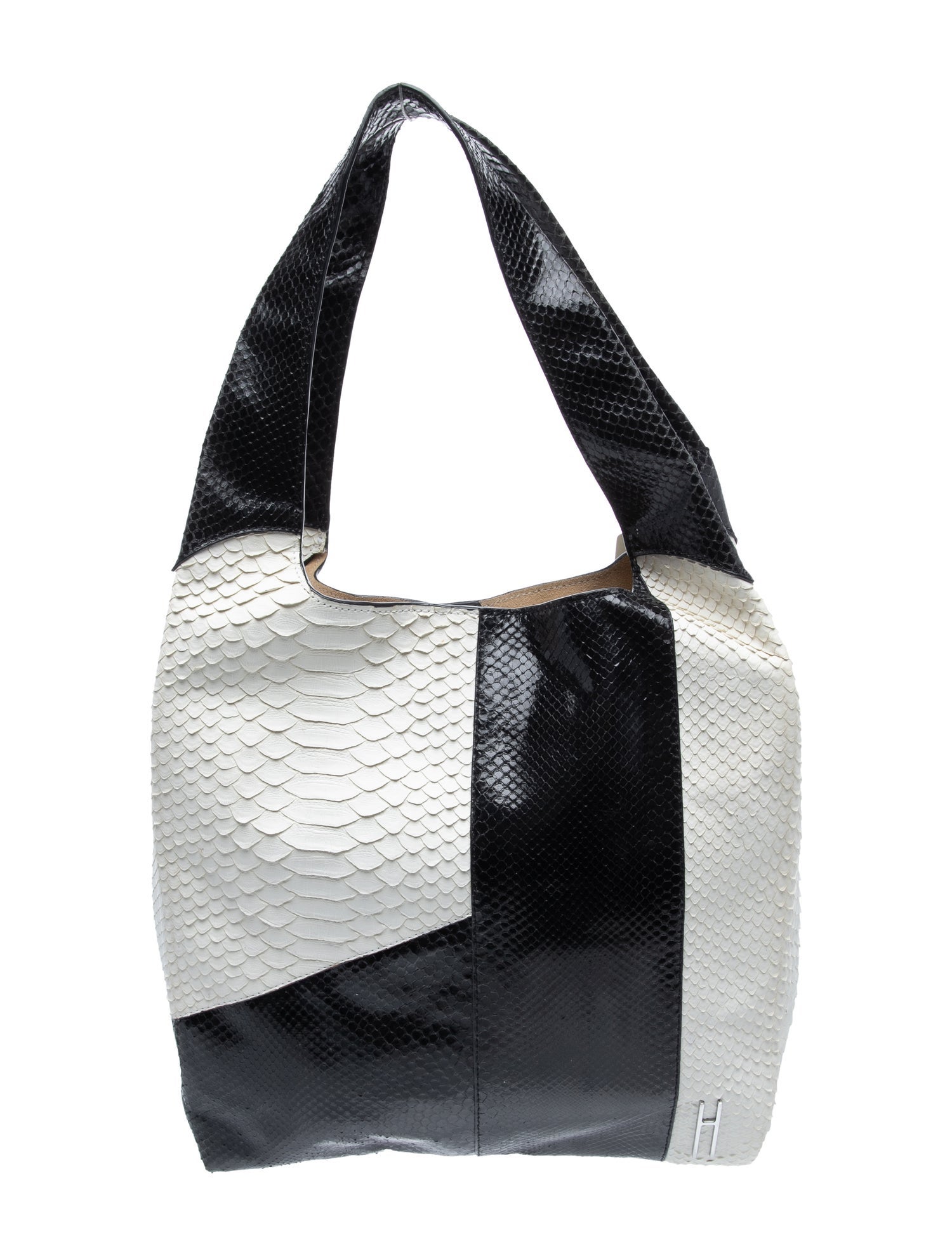 Hayward Snakeskin Top Handle Bag
