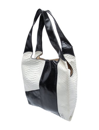 Hayward Snakeskin Top Handle Bag